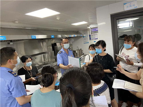 市市场监管局瓯江口分局开展校园食品安全培训