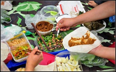 烙馍卷菜培训机构